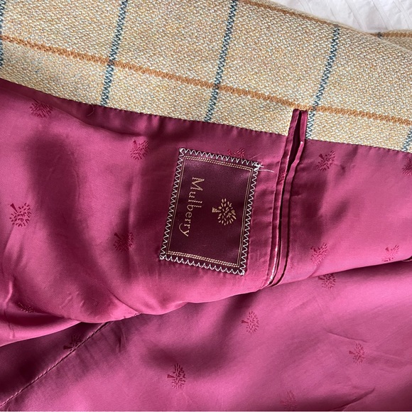 Mulberry Oversized Plaid Blazer - Picture 5 of 5